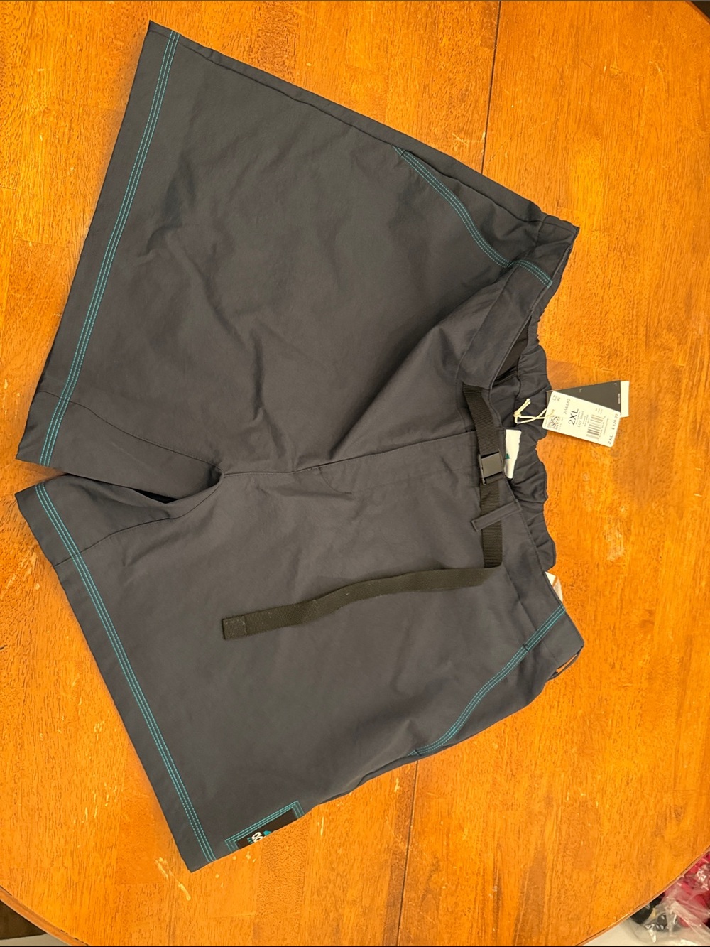 adidas Equipment EQT Men's Golf Shorts Black XXL Drawstring Pockets JW9880
